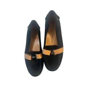 UGG AVEN BLACK SUEDE DRIVING MOCCASIN SIZE 9